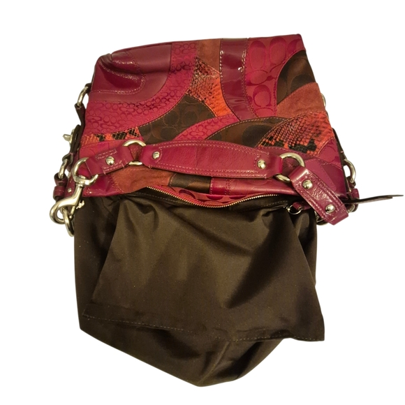 Coach Carly Patchwork Hobo shoulder bag. - Picture 12 of 13